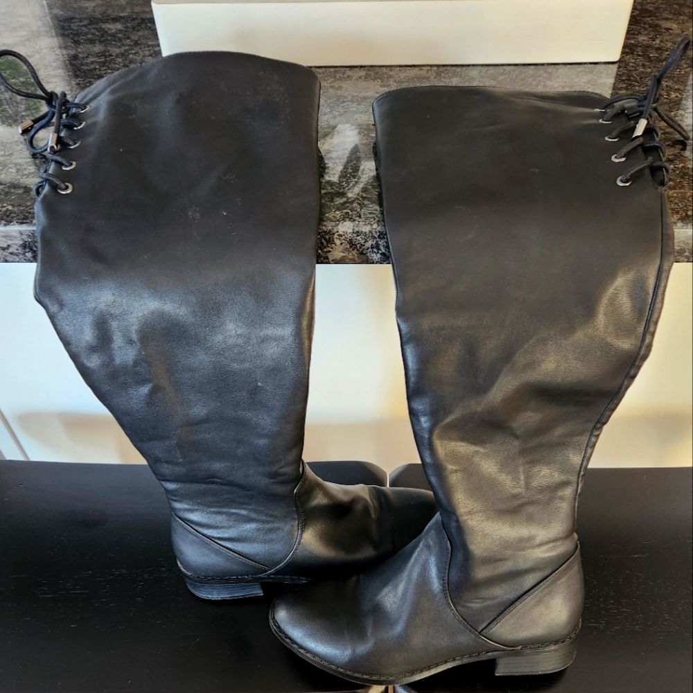 ALDO knee high leather boots
